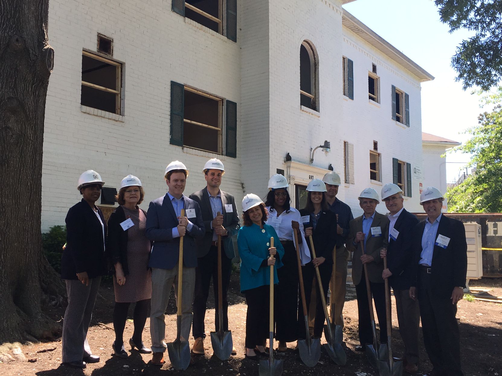 Photo 2--Community Lodgings Groundbreaking photo 1.JPG